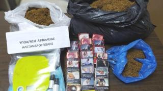 Έβρος: Συνελήφθη άτομο με λαθραίο καπνό και φύλλα καπνού