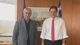 Σοβαρά θέματα του Έβρου στη συνάντηση Σκυλακάκη - Δημοσχάκη