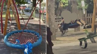 Πάλι ζημιά από ενήλικους σε παιδική χαρά της Αλεξανδρούπολης