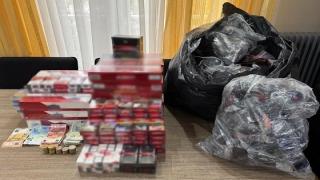 Λαθραία τσιγάρα και γυαλιά ηλίου σε σπίτι στην Αλεξανδρούπολη