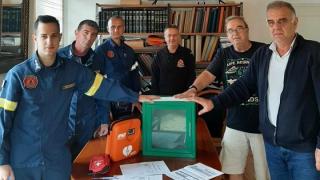 Νέα υλικά και απινιδωτής στην Πυροσβεστική της Σαμοθράκης, από τον Δήμο
