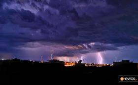 Storm in the city
