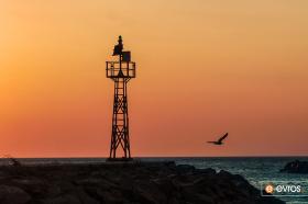 Sunset at the beach of Samothrace!