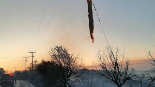 Σαμοθράκη: Σε εξέλιξη η αποκατάσταση της ηλεκτροδότησης μετά τη χθεσινή πυρκαγιά