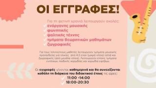 Συνεχίζονται οι εγγραφές στο Δημοτικό Ωδείο και στο τμήμα Εικαστικών Τεχνών του Δήμου Αλεξανδρούπολης