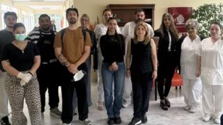 Μαθητές κομμωτικής της ΔΥΠΑ κούρεψαν 30 τρόφιμους του ιδρύματος "Άγιος Κυπριανός"
