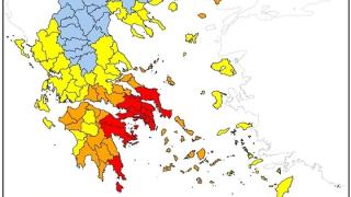 Πολύ υψηλός κίνδυνος πυρκαγιάς για Αλεξανδρούπολη, Σαμοθράκη και Σουφλί σήμερα