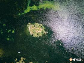 Lake of Tychero from above