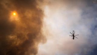 Φωτιά ξέσπασε στο Φυλαχτό -  2 Πετζετέλ σηκώθηκαν από την Χρυσούπολη