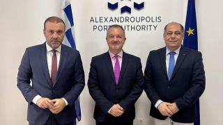 Ο Πρέσβης του Ηνωμένου Βασιλείου επισκέφθηκε το λιμάνι της Αλεξανδρούπολης