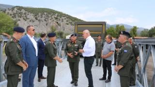 Παρουσία του Περιφερειάρχη Χ. Μέτιου η τελετή παραλαβής των νέων μηχανημάτων Μηχανικού του Δ’ Σώματος Στρατού