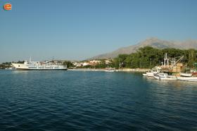 At the port of Kamariotissa, Samothrace