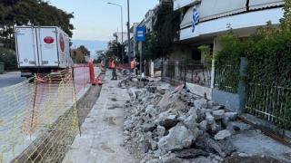 Άρχισαν οι εργασίες για ανάπλαση της οδού Ηροδότου στην Αλεξανδρούπολη
