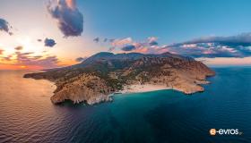 Astonishing view of the Southern part of Samothrace