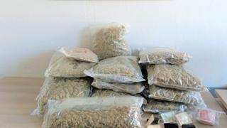 16 κιλά ακατέργαστης κάνναβης κατασχέθηκαν στο τελωνείο των Καστανεών (φωτο)