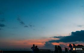 Sunset at Alexandroupoli city!
