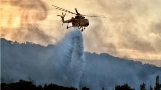 Φωτιά σε πεδίο βολής στο Σουφλί - Σωτήρια η επέμβαση της πυροσβεστικής