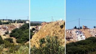 Συνεχίζεται το "μπάζωμα" ρέματος δίπλα στο Νοσοκομείο Αλεξανδρούπολης