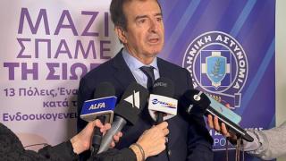 Χρυσοχοΐδης: "Διαχειριζόμαστε περίπου 20.000 περιστατικά ενδοοικογενειακής βίας τον χρόνο"