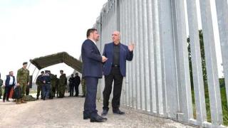 Τον φράχτη του Έβρου επισκέφθηκαν Β. Μεϊμαράκης & Ν. Χαρδαλιάς