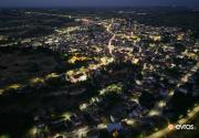 The beauty of the night from above