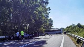 Ξάνθη: Τέσσερις νεκροί μετά από σύγκρουση ΙΧ με λεωφορείο