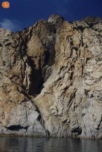 Cataract at Kremastos, which flows in the sea.