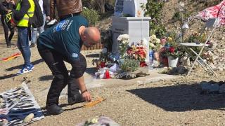 Εβρίτες μοτοσικλετιστές συμμετείχαν στην μηχανοκίνητη πορεία από τα Μάλγαρα στα Τέμπη (video)