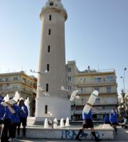 40 βαθμοφόροι του Σώματος Ελλήνων Πρόσκοπων, στην Αλεξανδρούπολη.