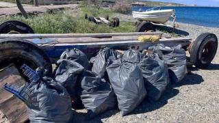 Καθαρίστηκε το παραλιακό μέτωπο της Καμαριώτισσας στη Σαμοθράκη