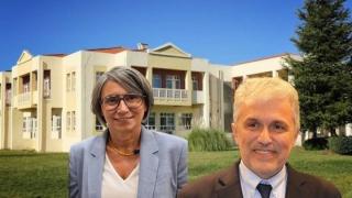 Τελετή παράδοσης - παραλαβής στο ΔΠΘ: Η Μαρία Μιχαλοπούλου διαδέχεται τον Φώτη Μάρη στην Πρυτανεία