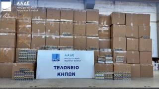 Τελωνείο Κήπων: Μπλόκο σε 5,6 εκατομμύρια λαθραία τσιγάρα - Πήγαν να τα περάσουν με τη μέθοδο της τάπας (video)