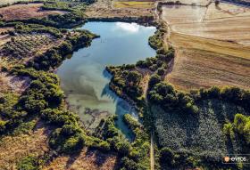 Lake in the area of ​​Amfitriti, just outside Alexandroupolis