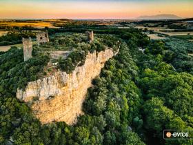 At the Castle of the River overlooking the island of Samothrace