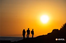 In the golden sunlight, every step seems freer