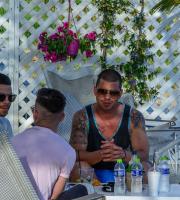 Andreas Athineos και Chris Papa στο opening του "Thea Thalassa beach bar"