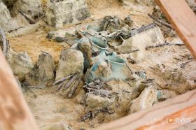 "Detail of the archaiological site of mikri doksipara - zoni"