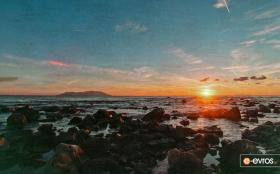 Sunset at the beach