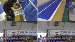 Ακροβατικό διάδρομο τύπου Airtrack (10m x 1.40m x 0.20m.) απέκτησε ο Ο.Ε.Γ.Α.