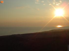 Sunset view from Prophet Elias.