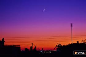 A feast of colors when the sun is lost in Apalos