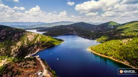  At Aisimi's water reservoir, from above