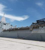 Tο Αμερικάνικο USS Arlington "έδεσε" στην Αλεξανδρούπολη (video + photo)