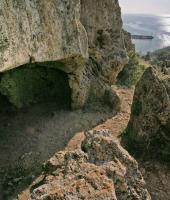 Makri'de Kiklops mağarası.