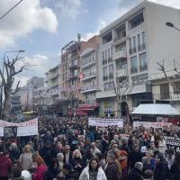 Νέα συγκέντρωση και πορεία για τα Τέμπη στην Αλεξανδρούπολη (video)
