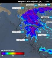 Έβρος: Χαμηλές θερμοκρασίες με παγετό αφήνει πίσω της η κακοκαιρία "Ελπίς"