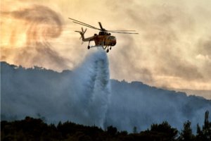 Φωτιά σε πεδίο βολής στο Σουφλί - Σωτήρια η επέμβαση της πυροσβεστικής