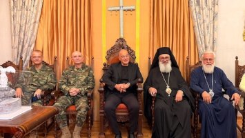 Στον Μητροπολίτη Αλεξανδρούπολης ο Υπουργός Άμυνας για την ονομαστική εορτή του (video)