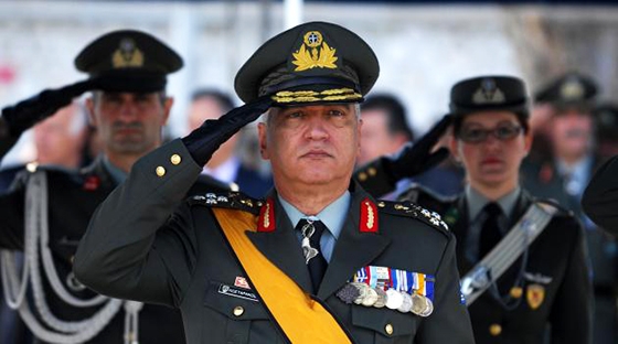 Ο Αρχηγός του Γενικού Επιτελείου Εθνικής Άμυνας (ΓΕΕΘΑ) Μιχαήλ Κωσταράκης.