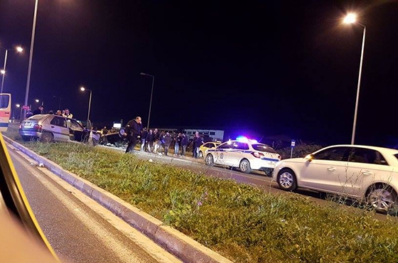 Σοβαρό τροχαίο στην έξοδο της Αλεξανδρούπολης προς Μαΐστρο.